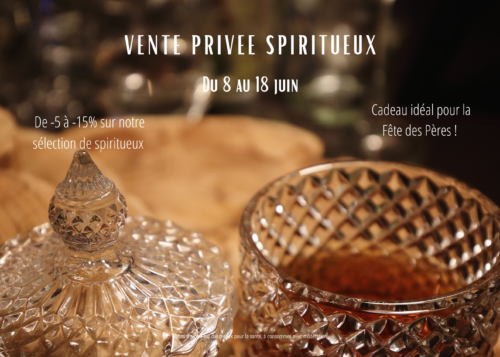 Vente privée fête des pères : Les Spiritueux