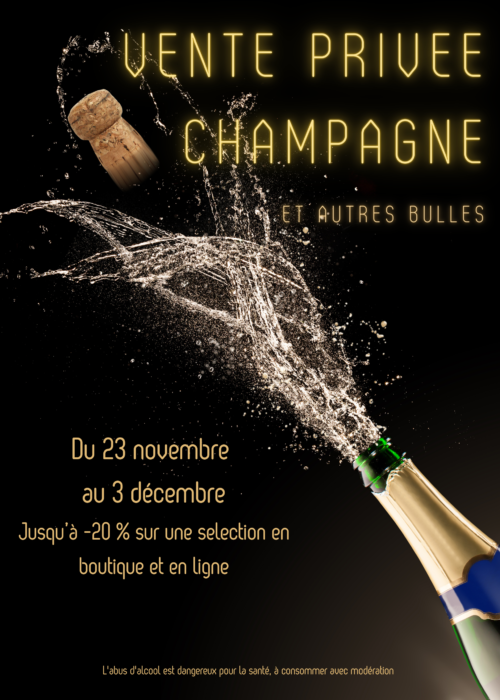 Vente Privée : Champagne et autres bulles