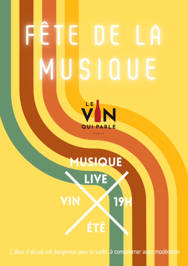 Affiche fête de la musique illustratif coloré (Document (A4))